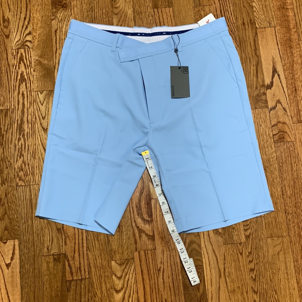 G/Fore light blue shorts 36